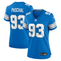 Josh Paschal Detroit Lions Nike Women's Team Game Jersey -  Blue
