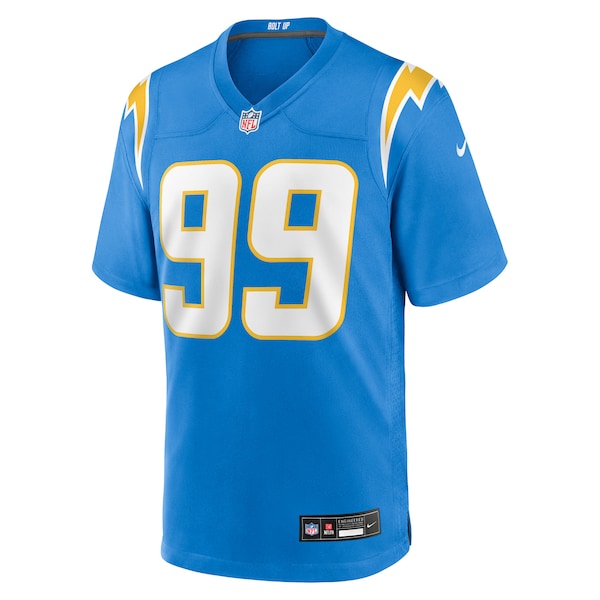 Jamaree Caldwell Los Angeles Chargers Nike Team Game Jersey -  Powder Blue