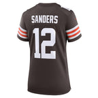 Shedeur Sanders Cleveland Browns Nike Women's 2025 NFL Draft Game Jersey - Brown
