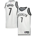 Kevin Durant Brooklyn Nets Nike Unisex  Swingman Jersey - Association Edition - White/Black