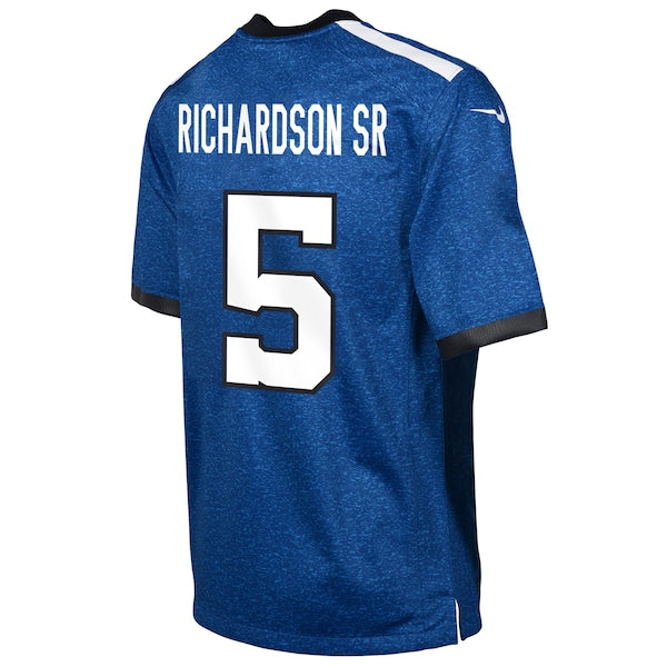 Anthony Richardson Sr. Indianapolis Colts Nike Youth Alternate Indiana Nights Game Jersey - Royal