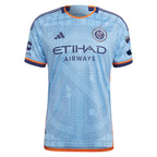 Thiago Martins New York City FC adidas 2024 The Interboro Kit Authentic Player Jersey - Sky Blue