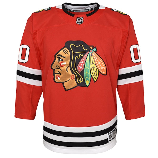 Chicago Blackhawks Youth Premier Custom Jersey - Red