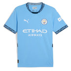 Kevin De Bruyne Manchester City Puma 2024/25 Home Replica Player Jersey - Light Blue