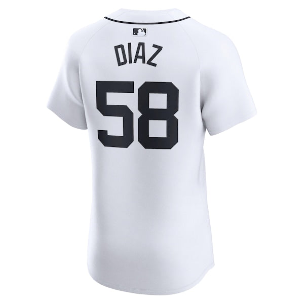 Miguel Diaz Detroit Tigers Nike Home Elite Player Jersey - White