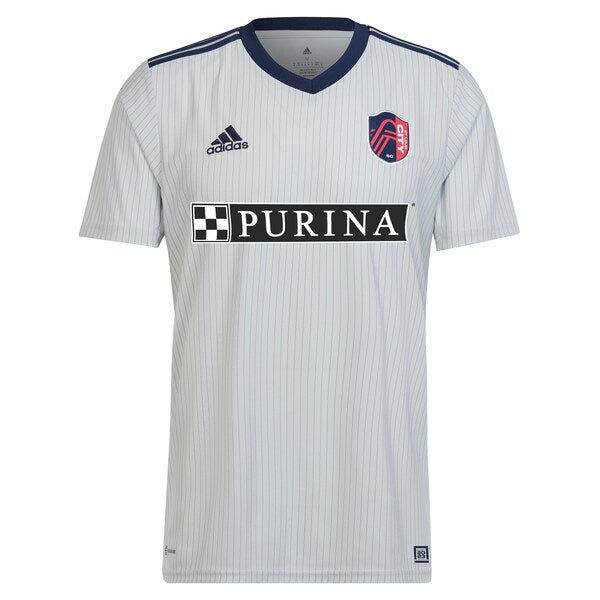 Njabulo Blom St. Louis City SC adidas 2024 The Spirit Kit Replica Jersey - Gray