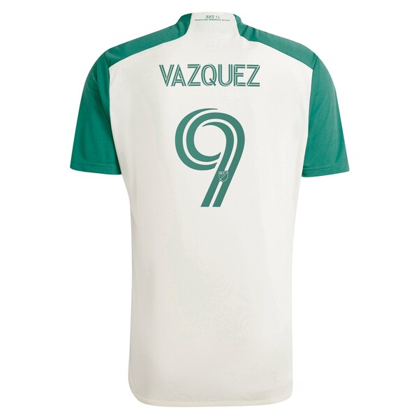 Brandon Vazquez Austin FC adidas 2024 The Armadillo Kit Replica Player Jersey - Tan