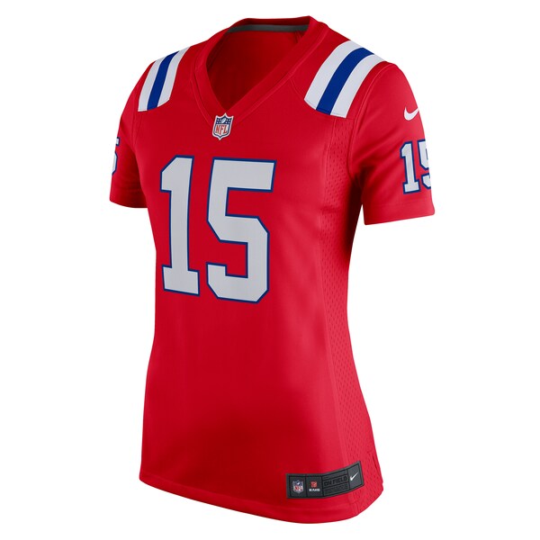 Ezekiel Elliott New England Patriots Nike Women's Alternate Game Player Jersey - Red/Navy/White