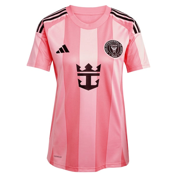 Inter Miami CF adidas Women's 2025 Euforia Replica Custom Jersey - Light Pink