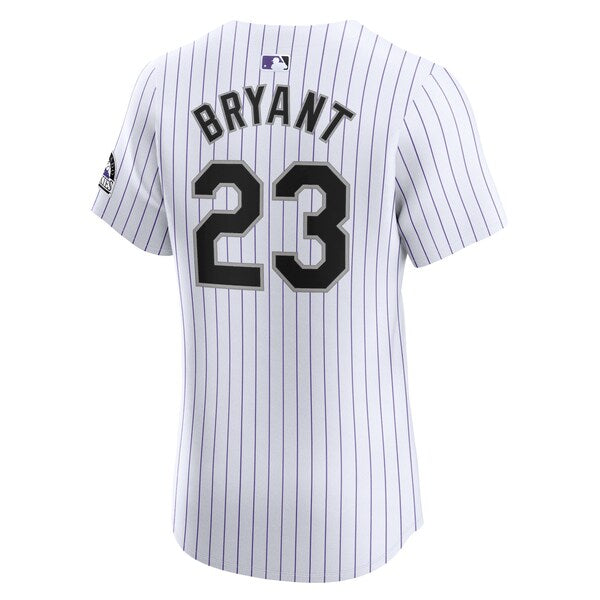 Kris Bryant Colorado Rockies Nike Home Elite Jersey - White