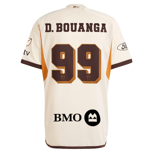 Denis Bouanga LAFC adidas 2024 Archive Authentic Jersey - Tan