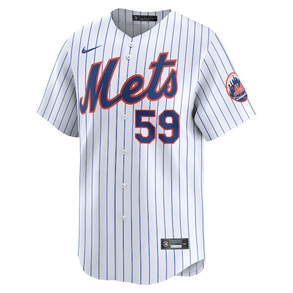 Sean Manaea New York Mets Nike Home Limited Player Jersey – White