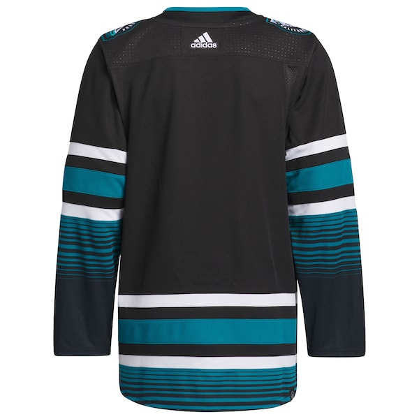 San Jose Sharks adidas Alternate Authentic Primegreen Jersey - Black