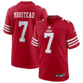 Thomas Morstead San Francisco 49ers Nike Team Game Jersey -  Scarlet