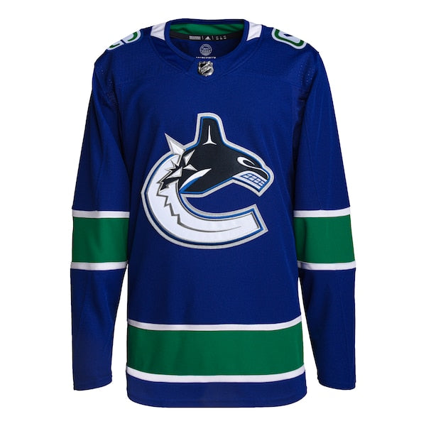 Vancouver Canucks adidas Home Primegreen Authentic Jersey - Royal