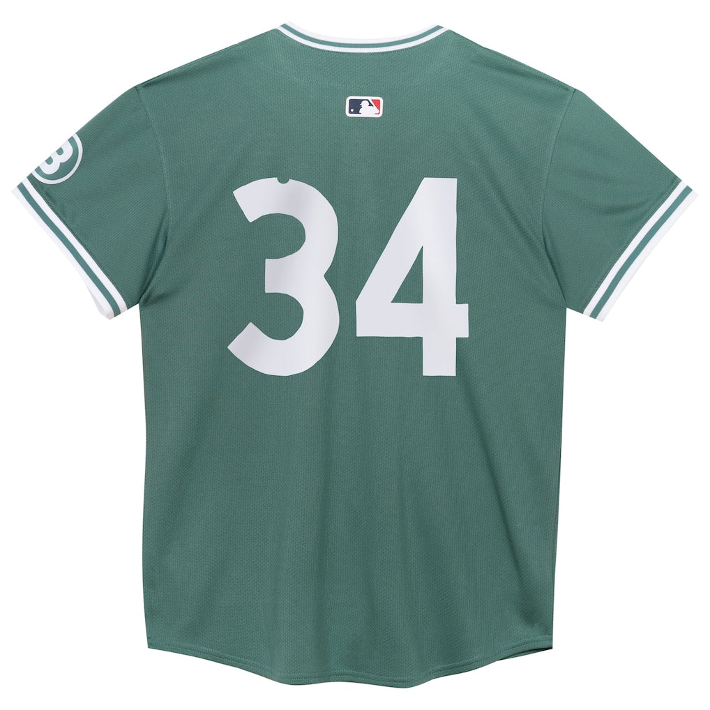 David Ortiz Boston Red Sox Nike Preschool 2025 City Connect Limited Retired Player Jersey - Green