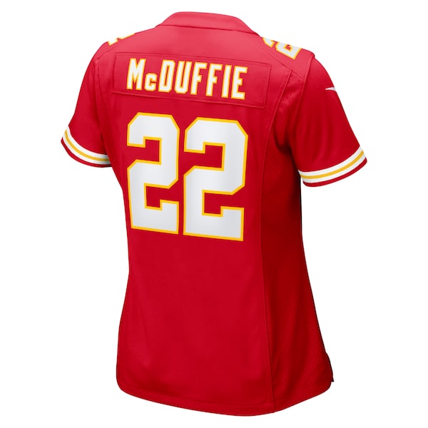 Trent McDuffie Kansas City Chiefs Nike Women's  Game Jersey -  Red