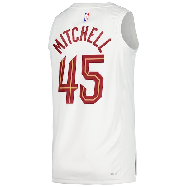 Donovan Mitchell Cleveland Cavaliers Nike Unisex Swingman Jersey - Association Edition - White/Wine