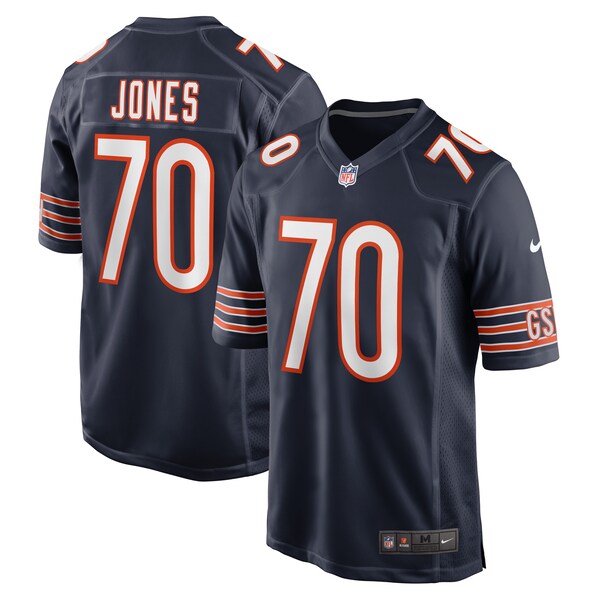 Braxton Jones Chicago Bears Nike Game Player Jersey - Navy