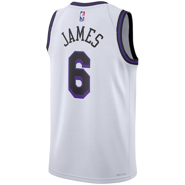 LeBron James Los Angeles Lakers Nike Unisex 2022/23 Swingman Jersey - City Edition - White