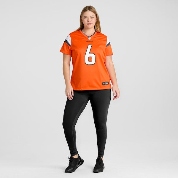 P.J. Locke Denver Broncos Nike Women's Team Game Jersey -  Orange