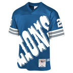 Barry Sanders Detroit Lions 1996 Throwback Fashion Jersey - Blue