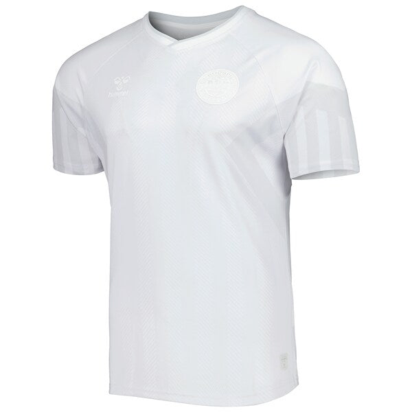 Denmark National Team 2022/23 Away Replica Jersey - White