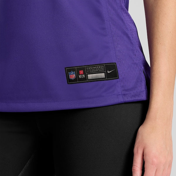 Marcellus Johnson Minnesota Vikings Nike Women's Team Game Jersey -  Purple