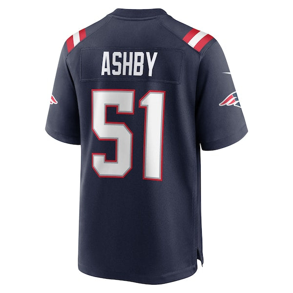 Julian Ashby New England Patriots Nike Team Game Jersey -  Navy