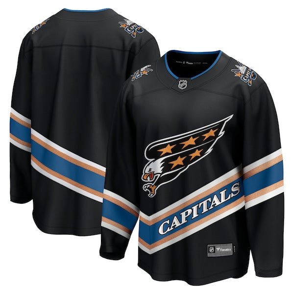 Washington Capitals  Alternate 50th Anniversary Breakaway Jersey - Black