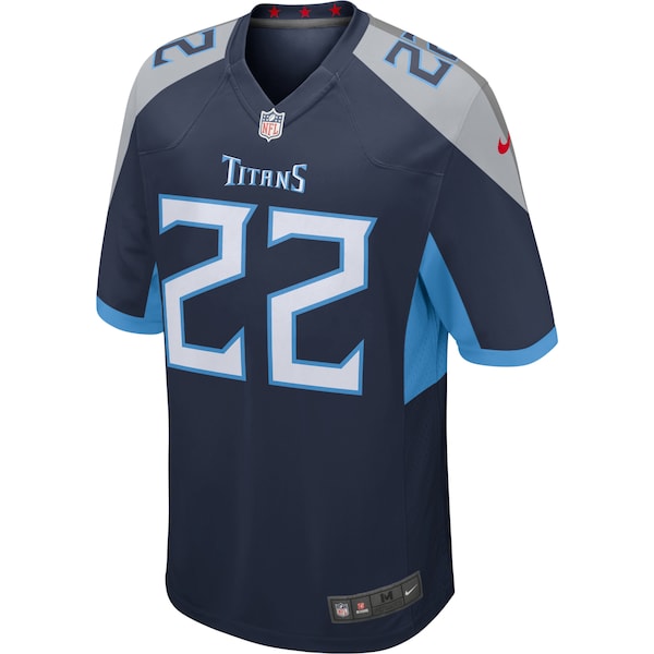 Derrick Henry Tennessee Titans Nike Game Jersey - Navy/Light Blue
