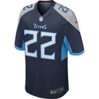 Derrick Henry Tennessee Titans Nike Game Jersey - Navy/Light Blue