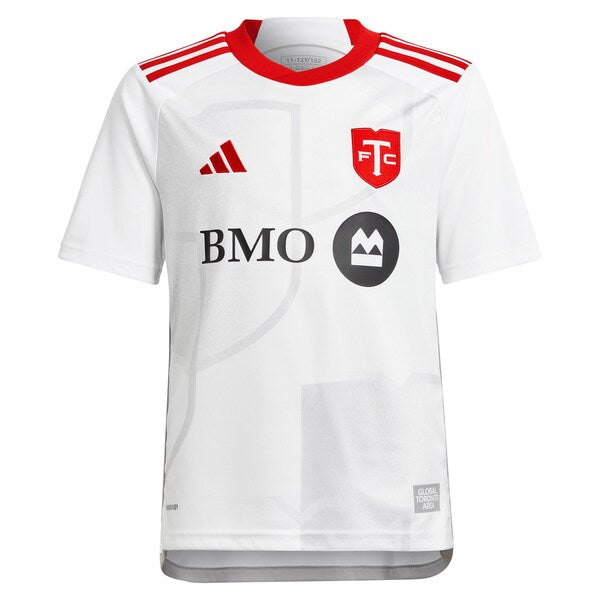 Lorenzo Insigne Toronto FC adidas Youth 2024 GTA Kit Replica Player Jersey – White