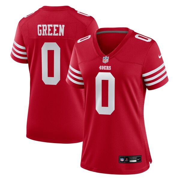 Renardo Green San Francisco 49ers Nike Women's  Game Jersey -  Scarlet