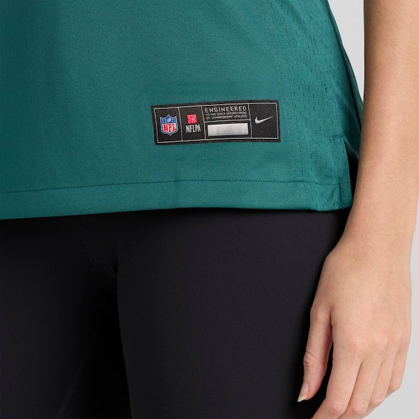 Saquon Barkley Philadelphia Eagles Nike Women's Super Bowl LIX Game Player Jersey - Midnight Green