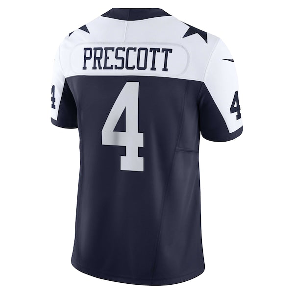 Dak Prescott Dallas Cowboys Nike Vapor F.U.S.E. Limited Jersey - Navy/White