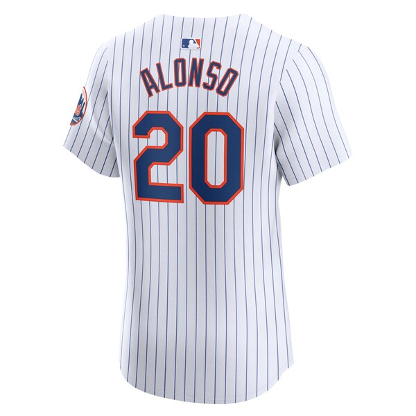 Pete Alonso New York Mets Nike Home Elite Jersey - White