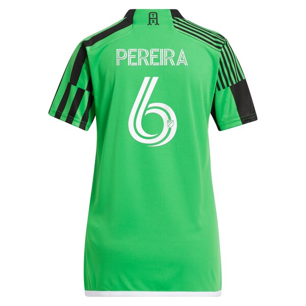 Daniel Pereira Austin FC adidas Women's 2024 Las Voces Kit Replica Player Jersey – Green