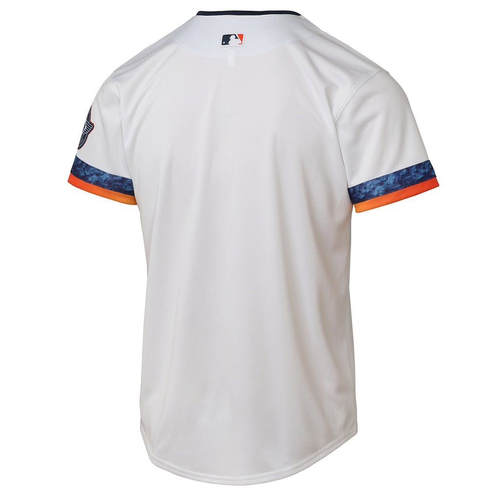 Houston Astros Nike Youth 2025 City Connect Limited Jersey - White