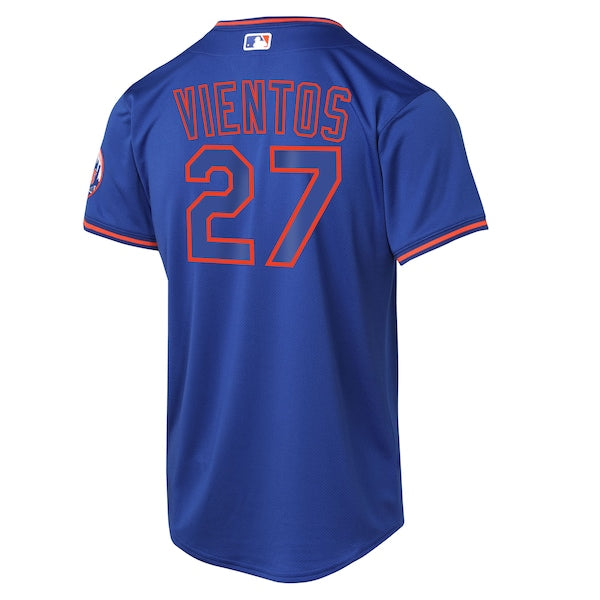 Mark Vientos New York Mets Nike Youth Alternate 2 Limited Jersey – Royal/Gray