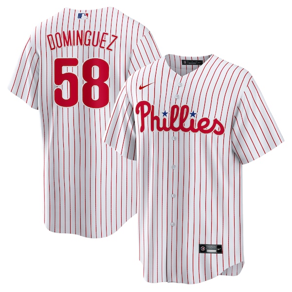 Seranthony Domínguez Philadelphia Phillies Nike Home  Replica Player Jersey - White