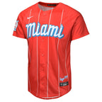 Miami Marlins Nike Youth City Connect Limited Jersey - Red