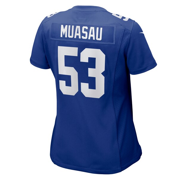 Darius Muasau New York Giants Nike Women's  Game Jersey -  Royal