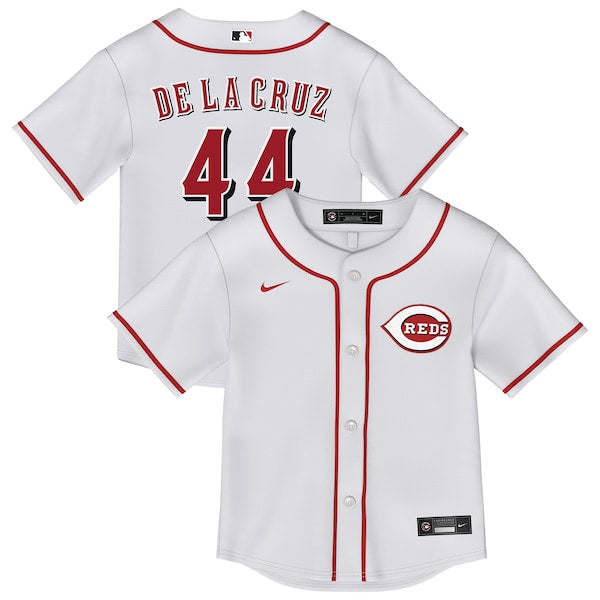 Elly De La Cruz Cincinnati Reds Nike Toddler Replica 2.0 Player Jersey - White