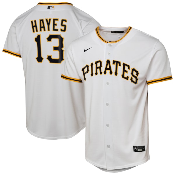 Ke'Bryan Hayes Pittsburgh Pirates Nike Youth Home Replica Player Jersey - White