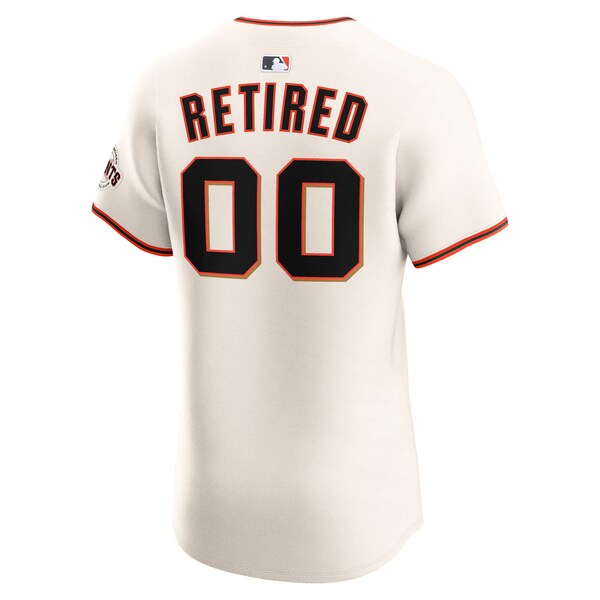 San Francisco Giants Nike  Home Elite Pick-A-Player Retired Roster Jersey - Cream