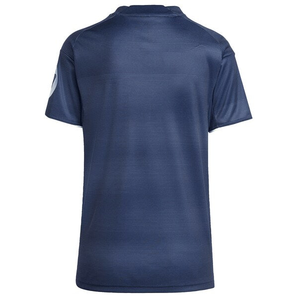 Los Merengues adidas Women's 2025/26 Away Replica Jersey - Blue/White