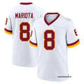 Marcus Mariota Washington Commanders Nike Super Bowl Era Game Jersey - White