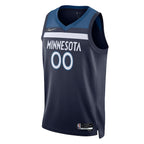 Minnesota Timberwolves Nike 2021/22 Diamond Swingman Custom Jersey - Icon Edition - Navy