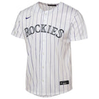 Colorado Rockies Nike Youth Home Replica Jersey - White